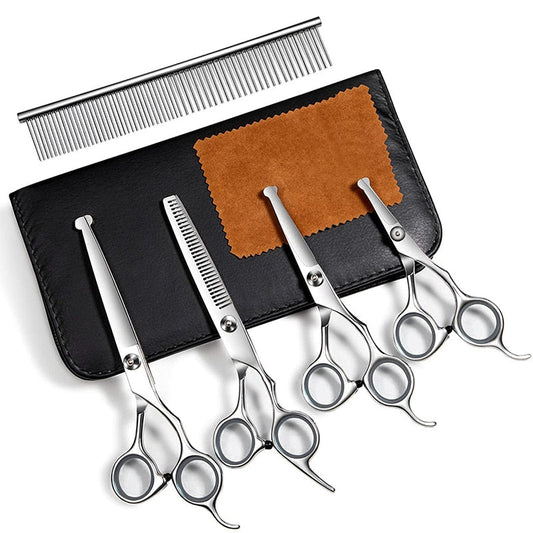 4CR Stainless Steel Dog Scissors Kit