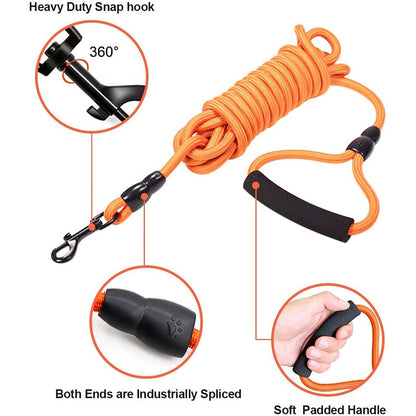 Multiply Braided Strong Dog Leash