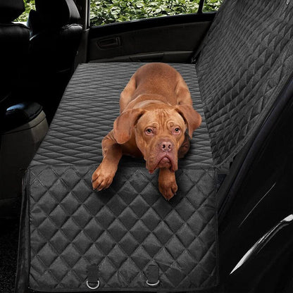 Durable Pocket Side Flap Dog Car Seat Cover