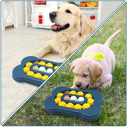 Interactive Educational Dog Puzzle Toys