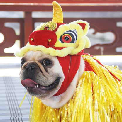 Dragon Dance Lion Dog Costume