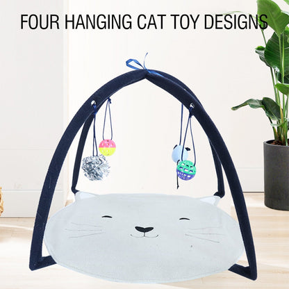 Kitty Face Hanging Toys Cat Tent