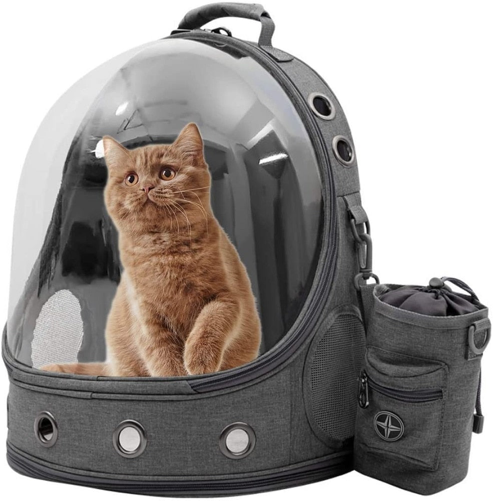 Premium Space Capsule Dog Backpacks