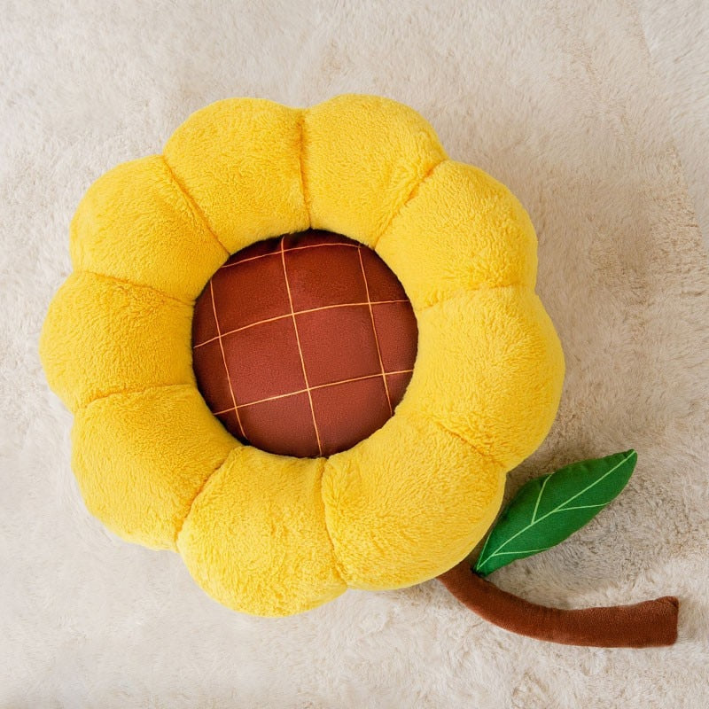 Sun Flower Shape Pet Round Nest