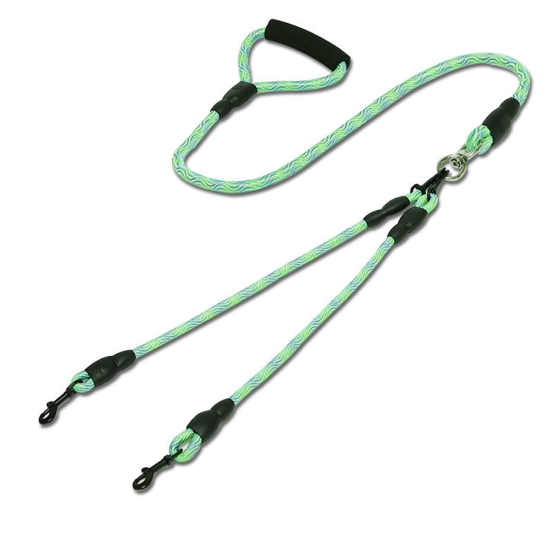 Tangle Free Fashion Dual Dog Lead