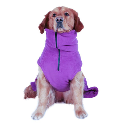 Adjustable Velcro Large Dog Bathrobe