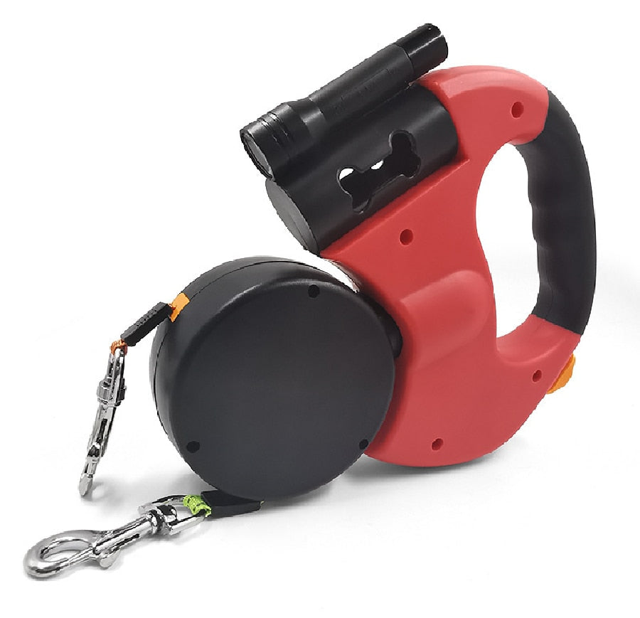 3M Retractable Dual Pet Leash