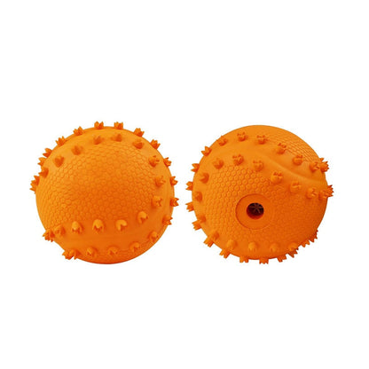 Built In Squeaker Strong Dog Ball Toy