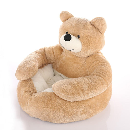 Super Soft Cute Bear Pet Bed