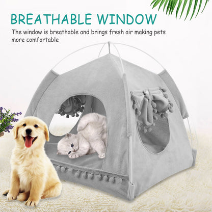 Breathable Window Pets Tent House