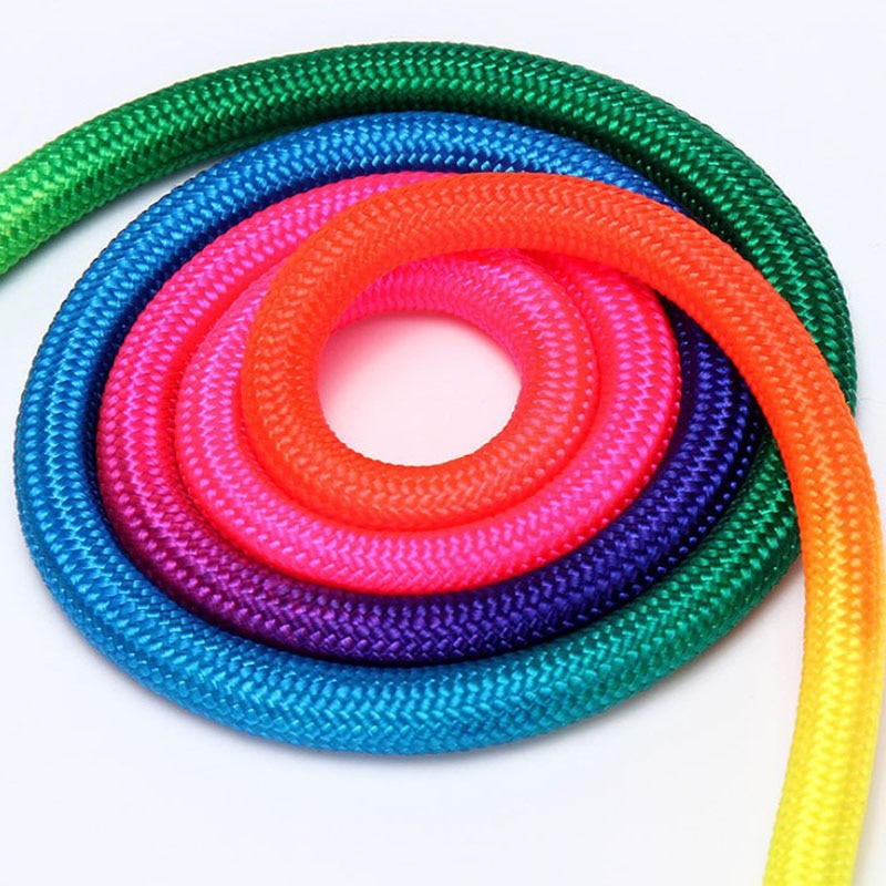 Colorful Nylon Rainbow Dog Leash