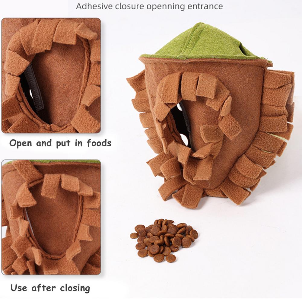 Dispensing Nut Dog Snuffle Mat