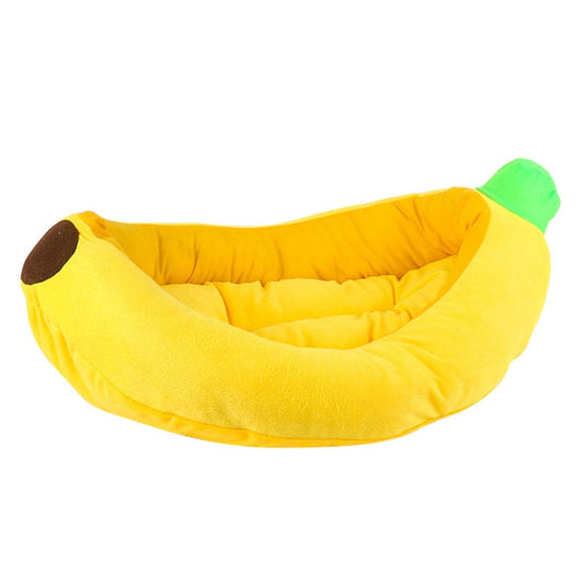 Winter Warm Pet Banana Bed