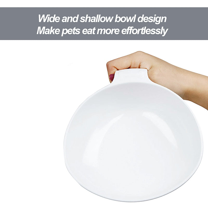 Melamine Hand Supported Dog Bowls