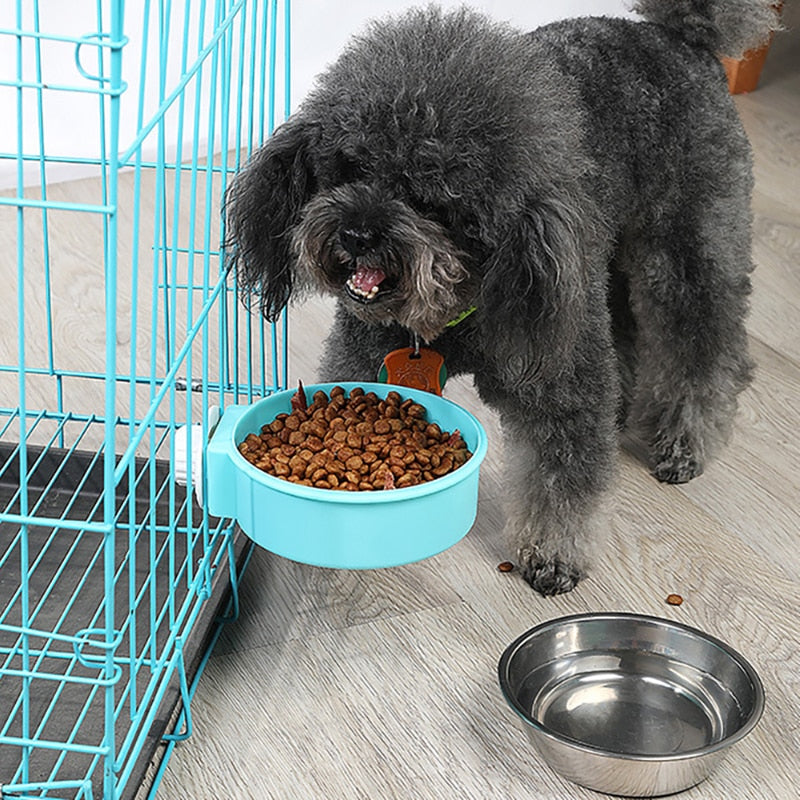 Stainless Steel Crate Dog Bowl