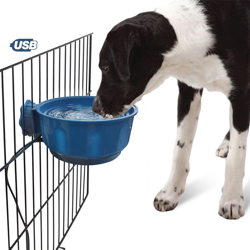 600ml Hanging Heating Dog Bowl