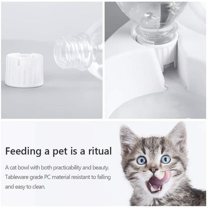 Siphon Durable 15° Tilted Cat Bowl