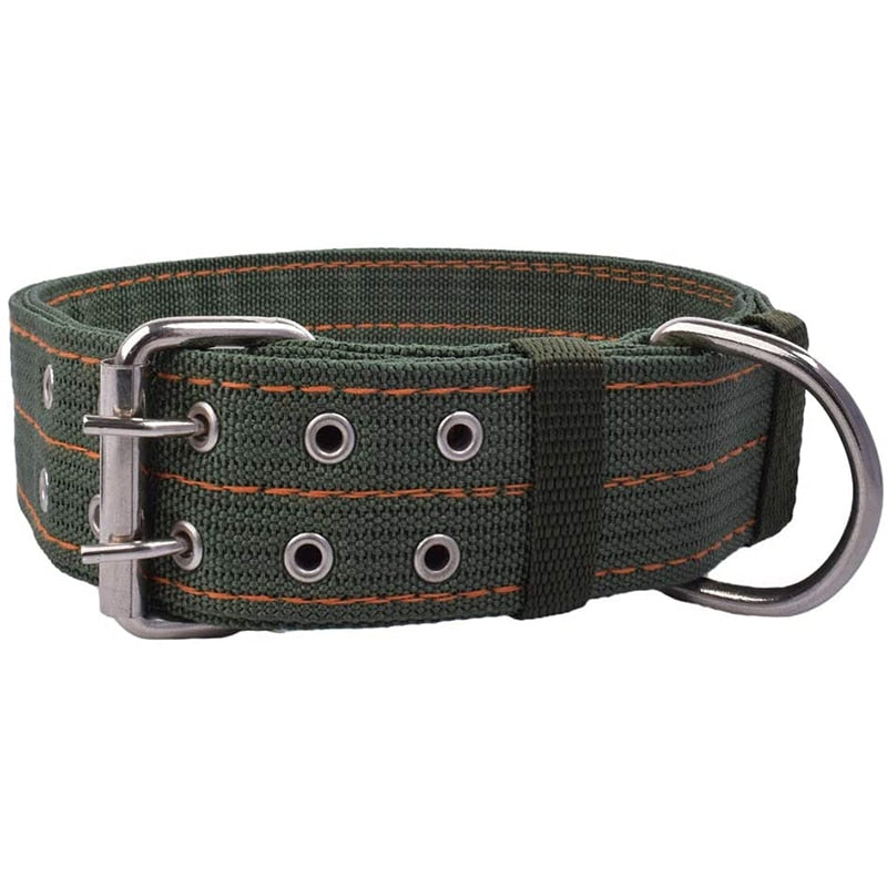 Metal Buckle Tactical Training Pet Collar