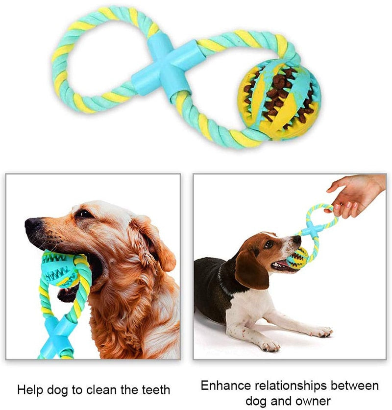 Unique 8 Shape Dog Rope Toys