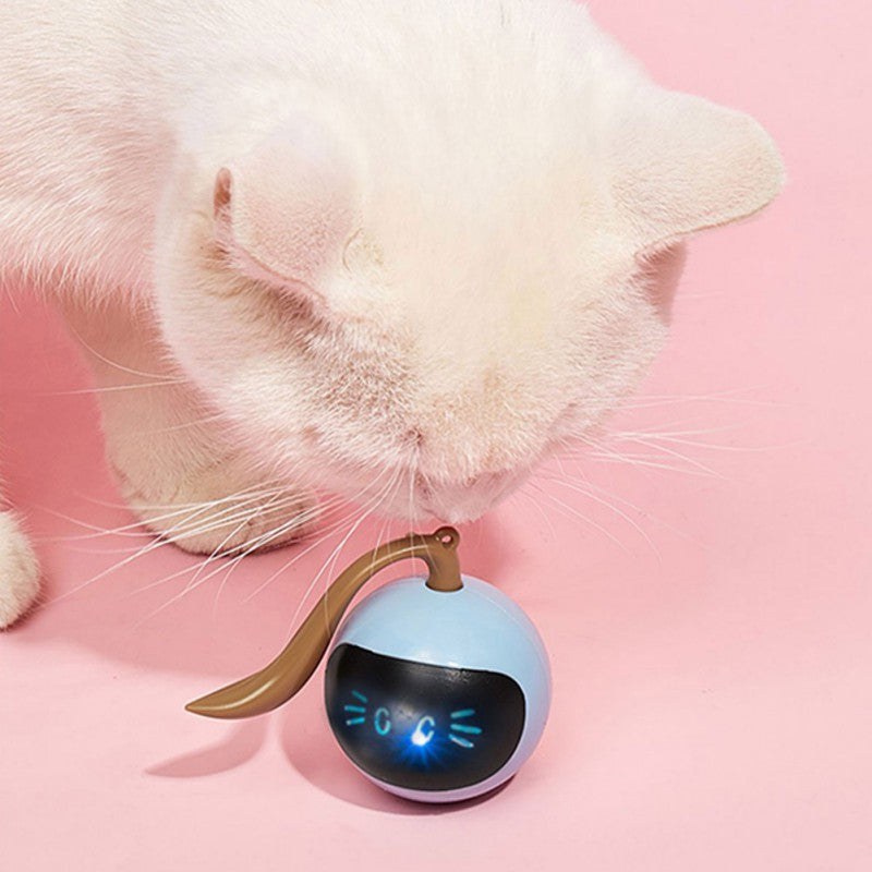 Colorful LED Self Rotating Cat Toy