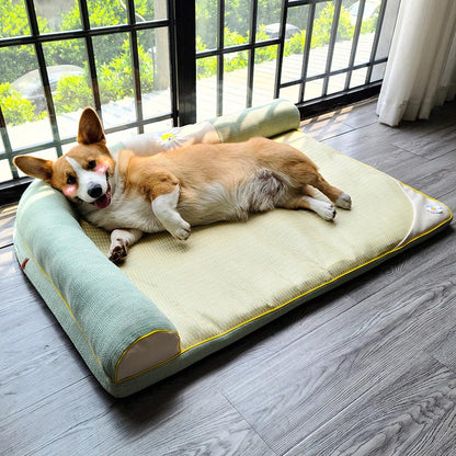 L Shape Corner Dog Sofa Bed