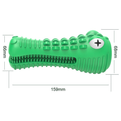 Tough Squeaky Crocodile Dog Toy