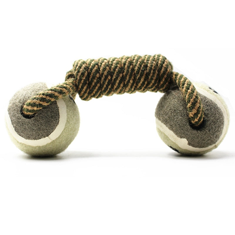 Durable Ball Dog Rope Toys