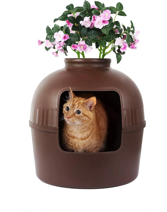 Cat Litter Box Plant Hidden Pot