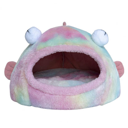 Cute Fish Shape Pet Soft Bed