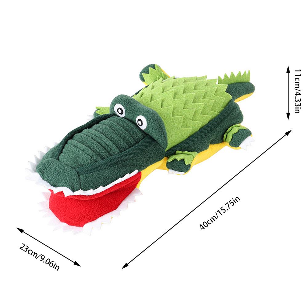 Crocodile Shape Dog Snuffle Mat