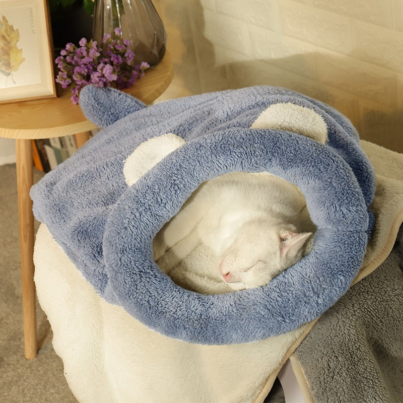 Cute Soft Cat Sleeping Bag