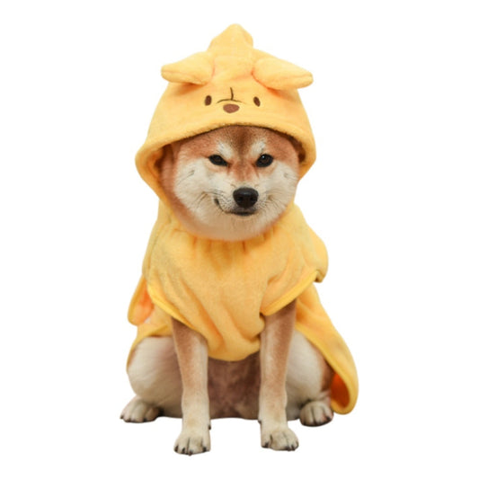 Cute Hooded Dog Bathrobe