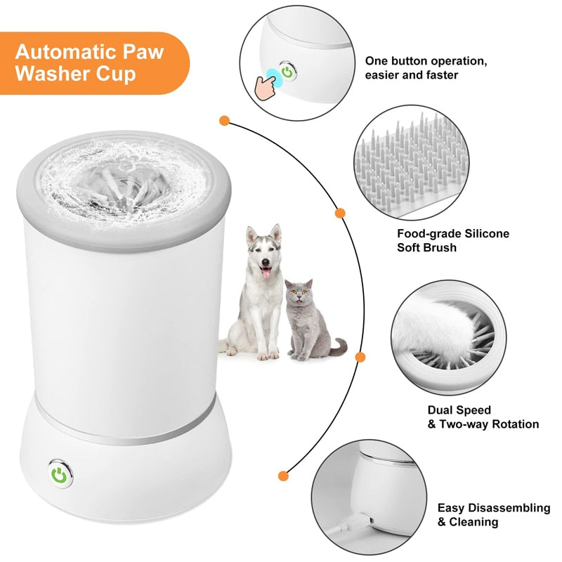 USB Rechargeable Dog Foot Washer