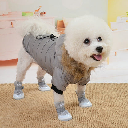 Warm French Puppy Dog Jumpsuit