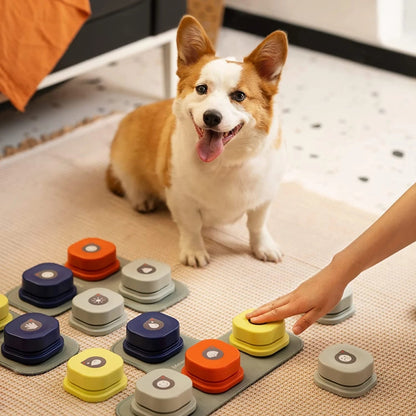 Interactive Bell Ringer Dog Talking Button