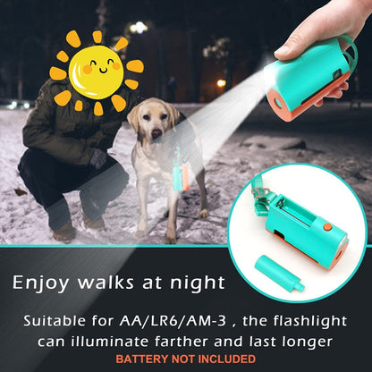Premium LED Dog Poop Bag Holder