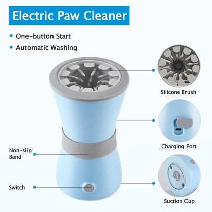 Gentle Silicone Bristles Dog Paw Cleaner