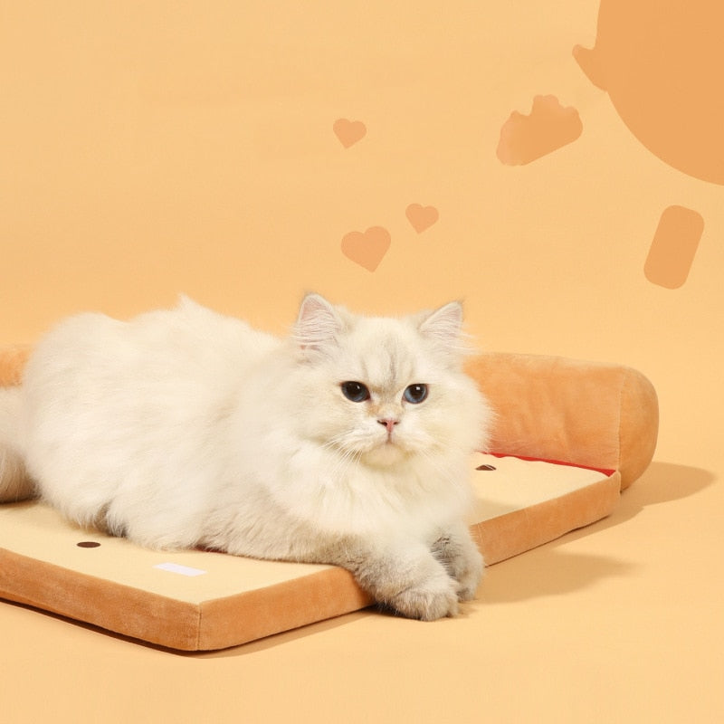 Cat Litter Pizza Soft Bed