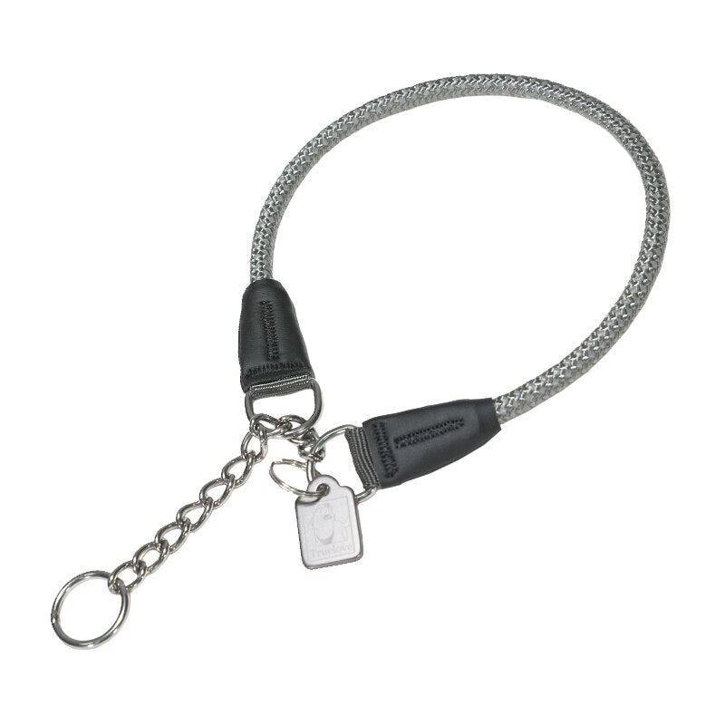 Leather Wrapped Outdoor Dog Collar