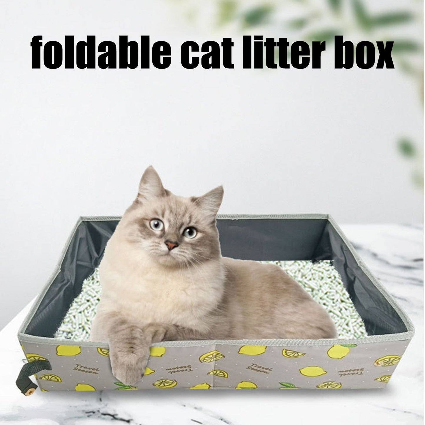 Outdoor High Sides Cat Litter Box