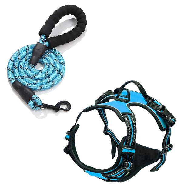 Safety Adjustable Reflective Dog Harness