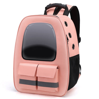 Reflective Strip Portable Dog Backpack