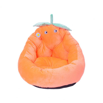 Cartoon Pumpkin Shape Pet Bed