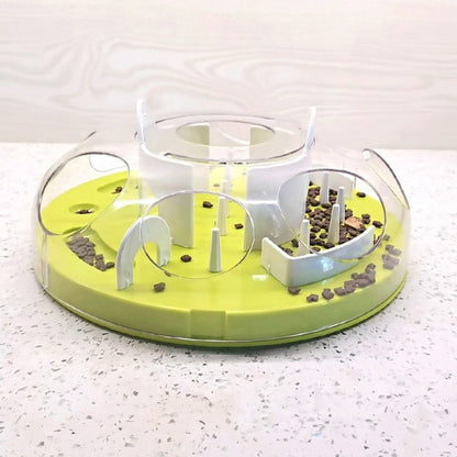Interactive Treat Maze Cat Toy