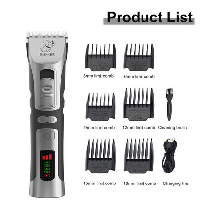 Cordless Low Noise Dog Hair Clipper