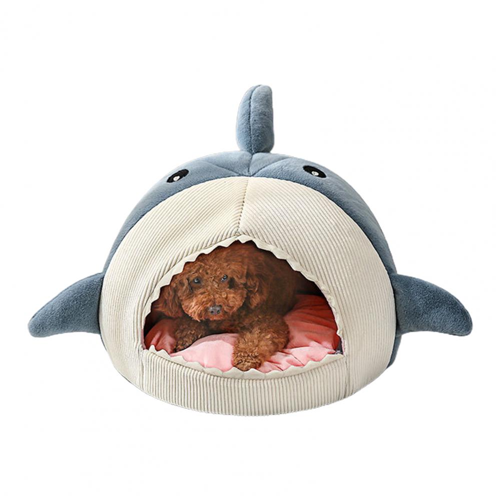 Cute Cartoon Shark Pet Bed