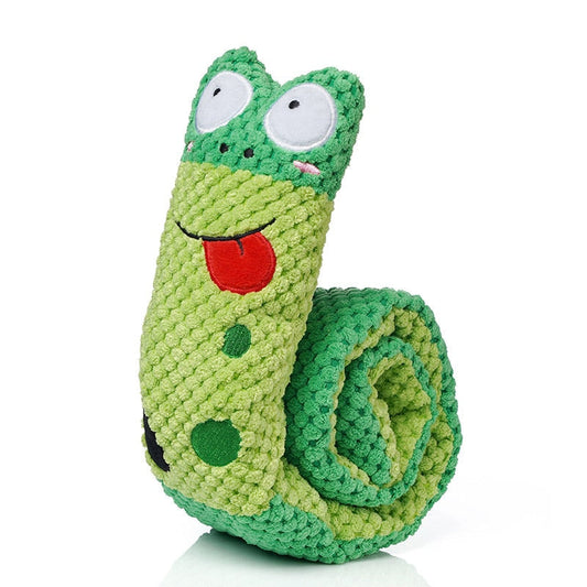 Squeaky Snake Snuffle Dog Toy