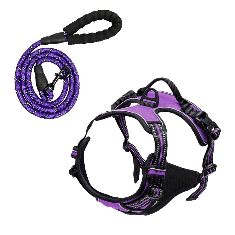 Safety Adjustable Reflective Dog Harness