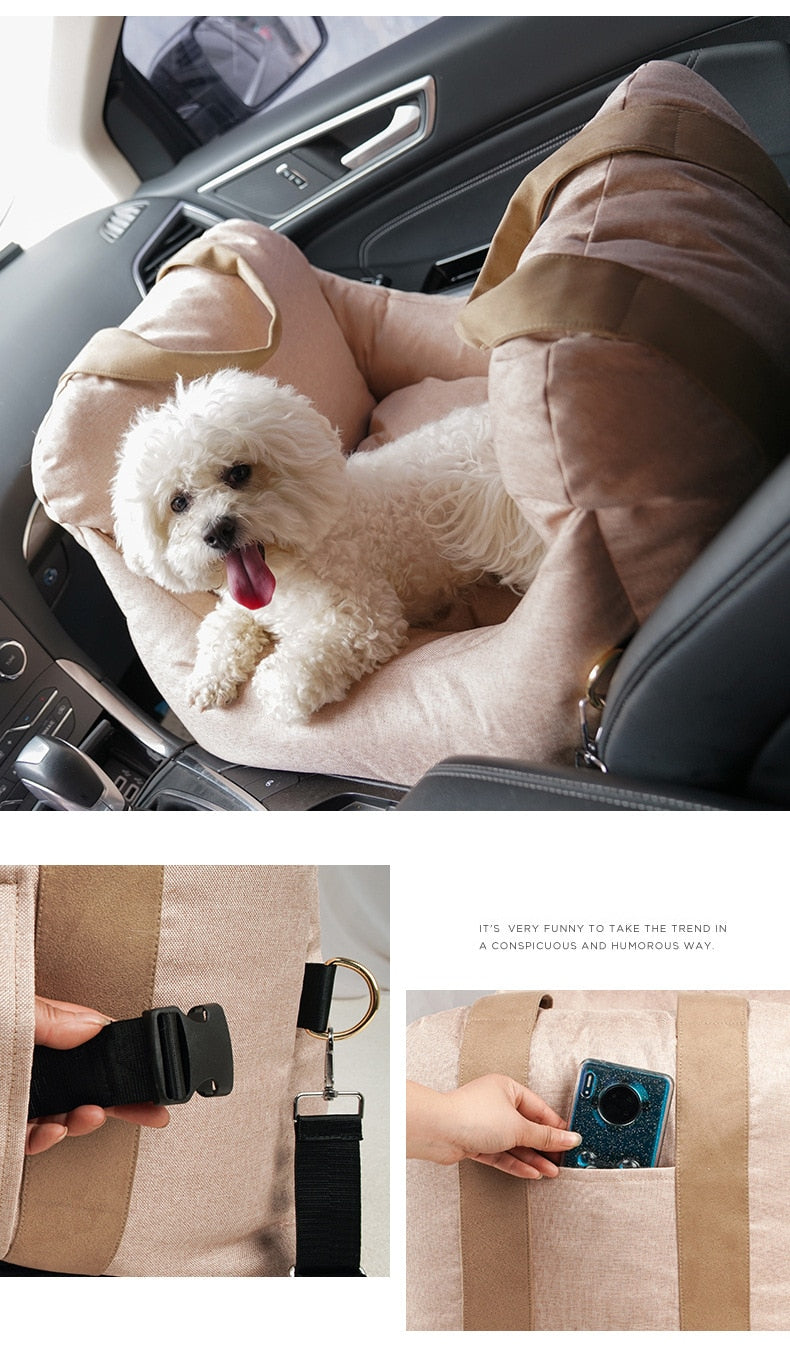 Luxury Multi Purpose Dog Car Seat Carriers