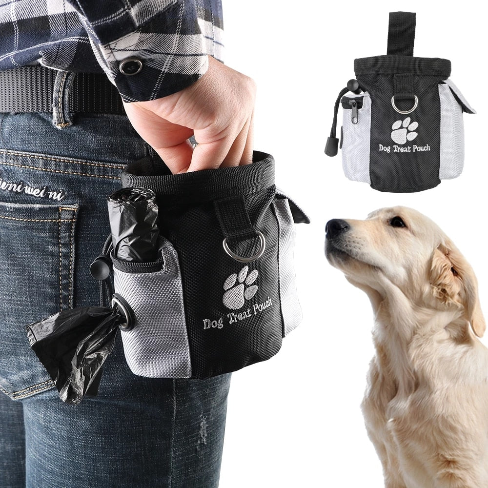 Portable Travel Outdoor Pet Treat Pouch